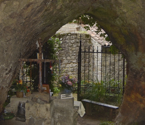 Ingresso della grotta