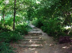 salita con gradoni salita