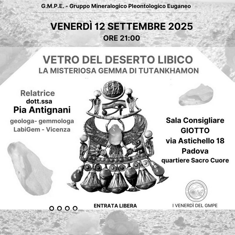 Vetro del Deserto Libico - la misteriosa gemma di Tutankhamon